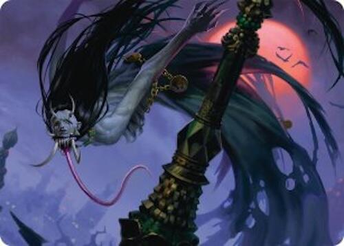 Qarsi Revenant Art Card (12/54) [Tarkir: Dragonstorm Art Series] | Pegasus Games WI