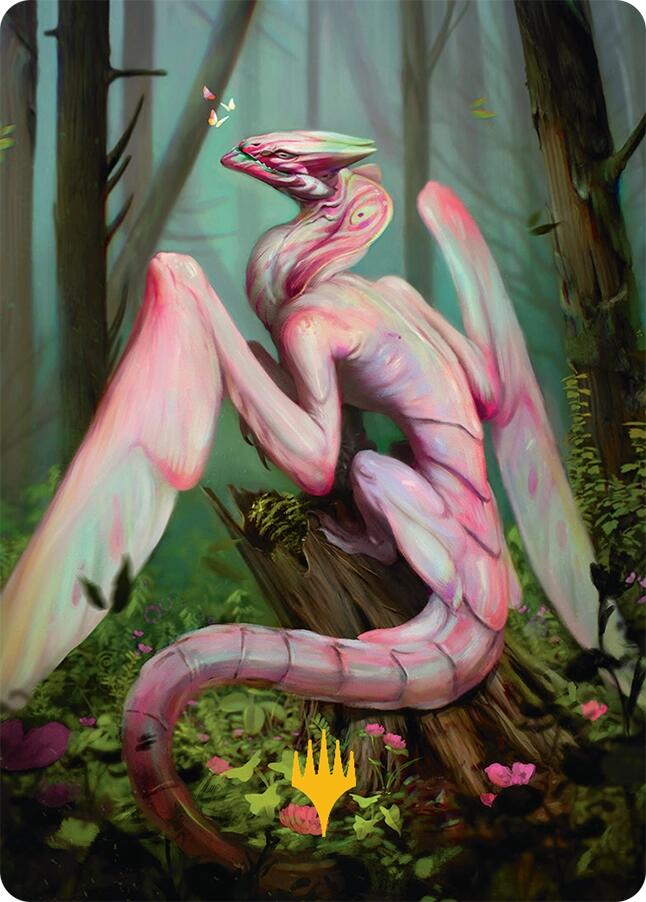Bloomvine Regent Art Card (46/54) (Gold-Stamped) [Tarkir: Dragonstorm Art Series] | Pegasus Games WI