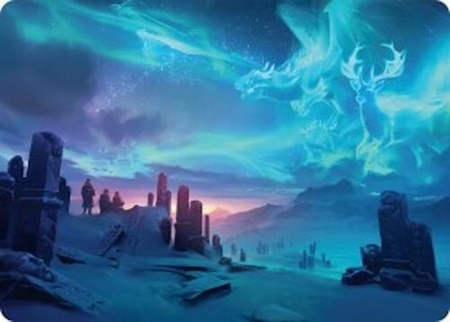Auroral Procession Art Card (20/54) [Tarkir: Dragonstorm Art Series] | Pegasus Games WI