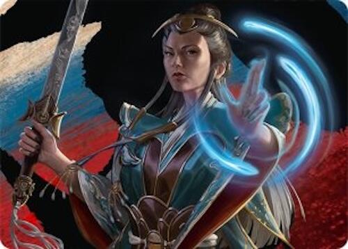 Narset, Jeskai Waymaster Art Card (44/54) [Tarkir: Dragonstorm Art Series] | Pegasus Games WI