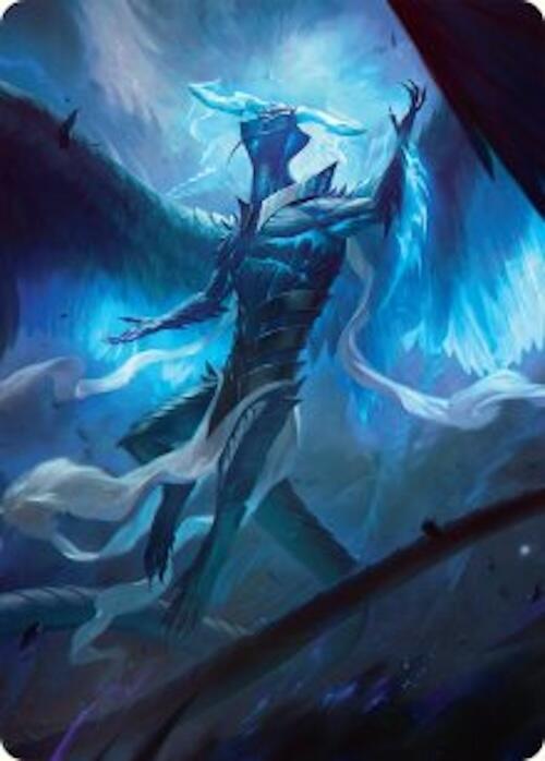 Ugin, Eye of the Storms Art Card (1/54) [Tarkir: Dragonstorm Art Series] | Pegasus Games WI