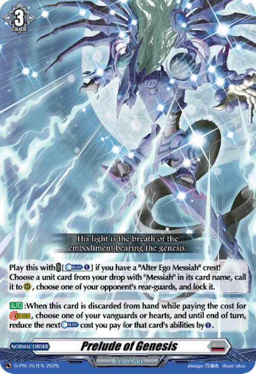 Prelude of Genesis (D-PR/757EN) [D Promo Cards] | Pegasus Games WI