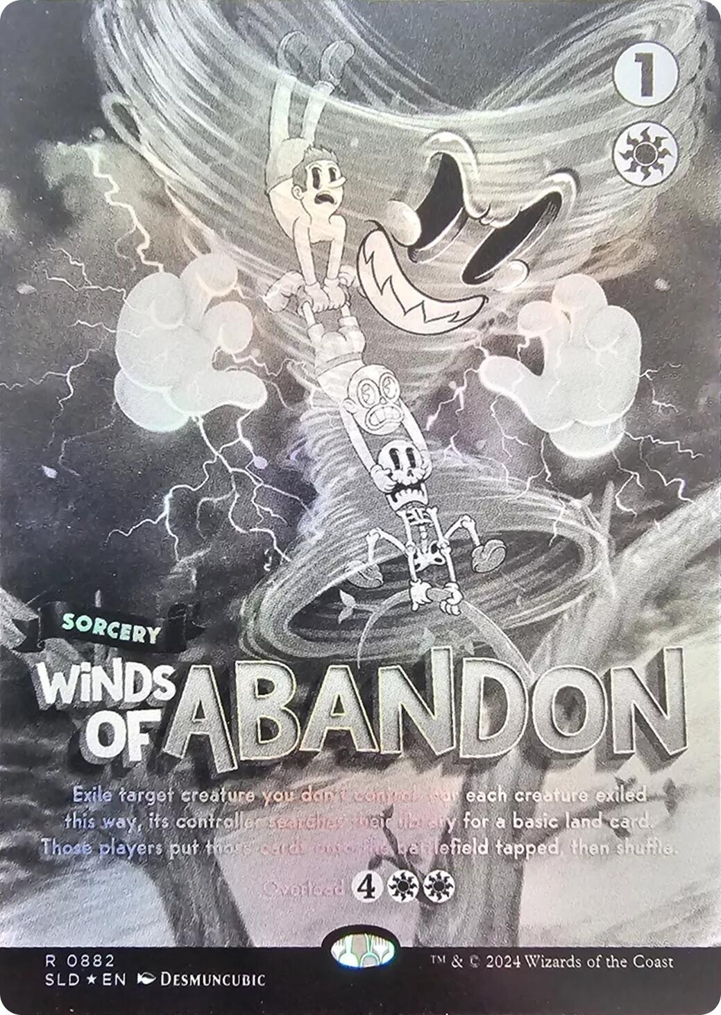 Winds of Abandon (Black & White Foil) [Secret Lair Drop Series] | Pegasus Games WI