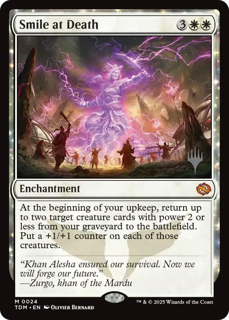 Smile at Death [Tarkir: Dragonstorm Promos] | Pegasus Games WI