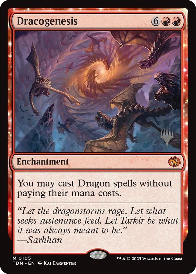 Dracogenesis [Tarkir: Dragonstorm Promos] | Pegasus Games WI