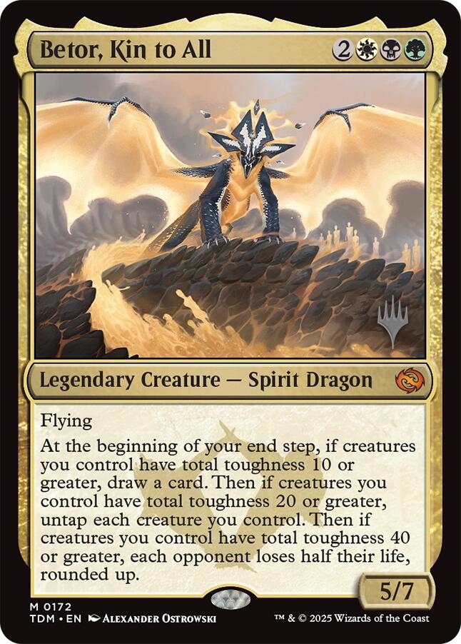 Betor, Kin to All [Tarkir: Dragonstorm Promos] | Pegasus Games WI