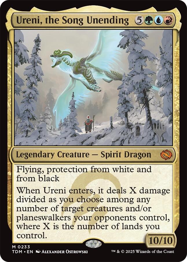 Ureni, the Song Unending [Tarkir: Dragonstorm Promos] | Pegasus Games WI