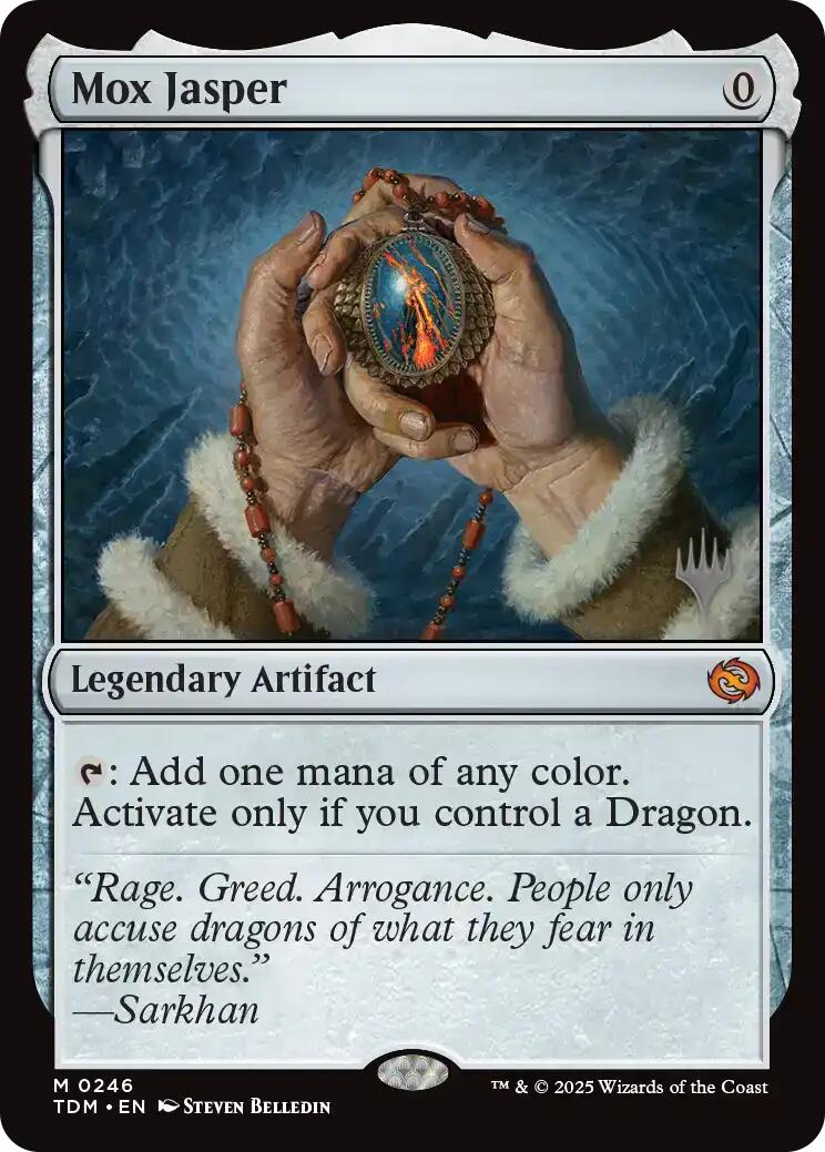 Mox Jasper [Tarkir: Dragonstorm Promos] | Pegasus Games WI