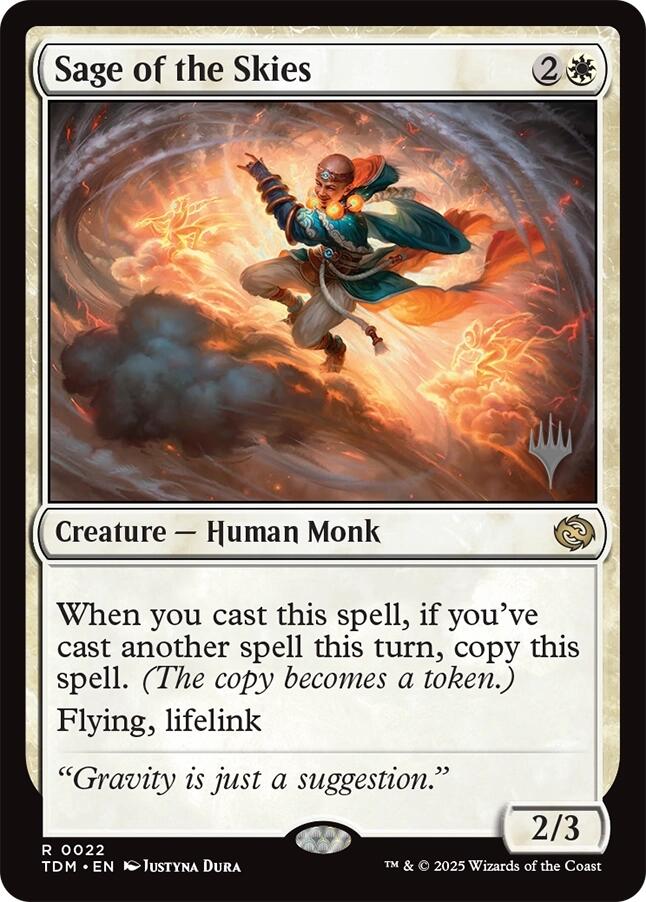 Sage of the Skies [Tarkir: Dragonstorm Promos] | Pegasus Games WI