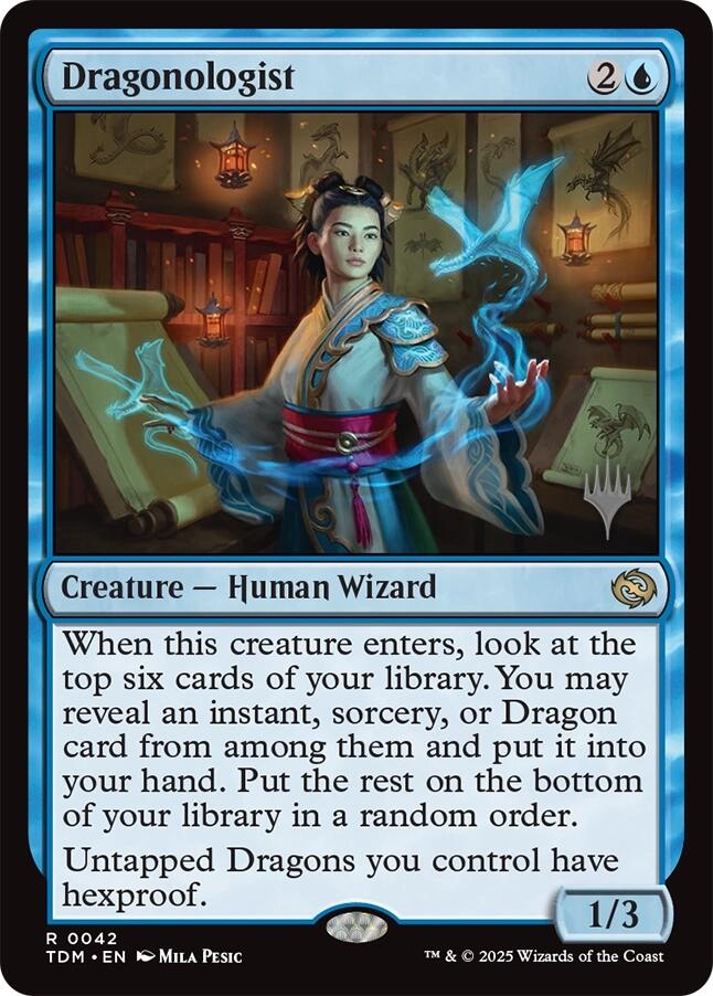Dragonologist [Tarkir: Dragonstorm Promos] | Pegasus Games WI
