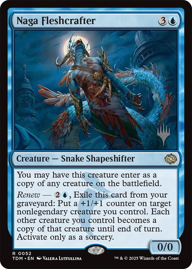 Naga Fleshcrafter [Tarkir: Dragonstorm Promos] | Pegasus Games WI
