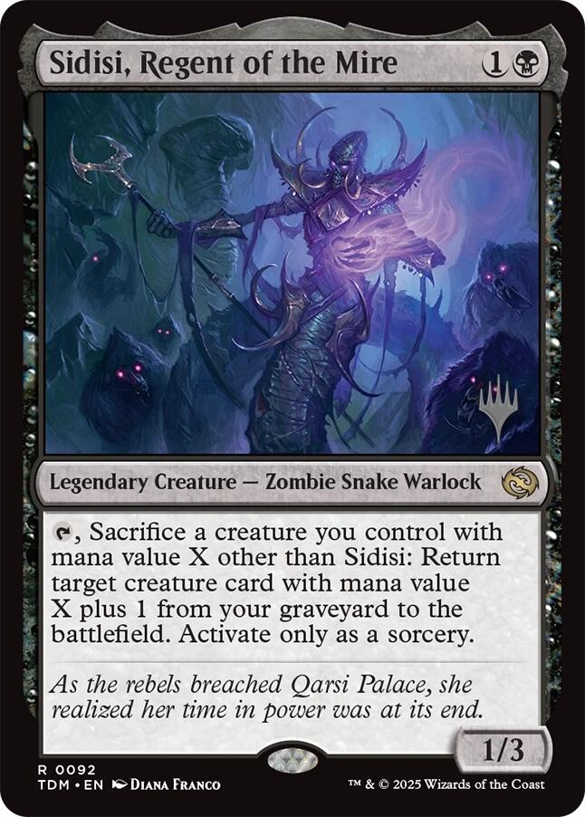 Sidisi, Regent of the Mire [Tarkir: Dragonstorm Promos] | Pegasus Games WI