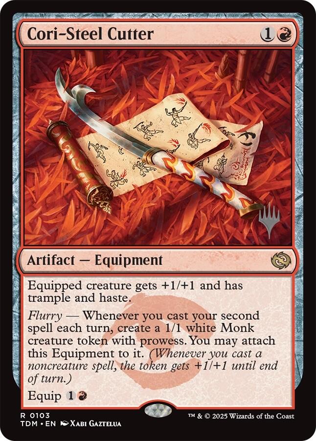 Cori-Steel Cutter [Tarkir: Dragonstorm Promos] | Pegasus Games WI