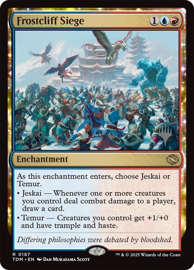 Frostcliff Siege [Tarkir: Dragonstorm Promos] | Pegasus Games WI