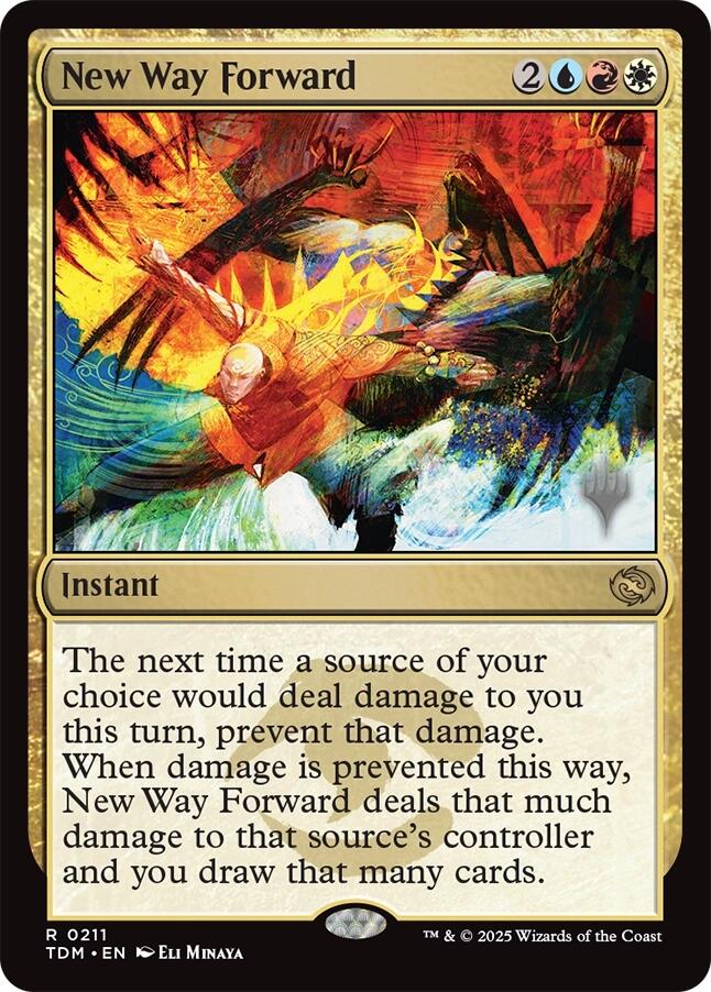 New Way Forward [Tarkir: Dragonstorm Promos] | Pegasus Games WI