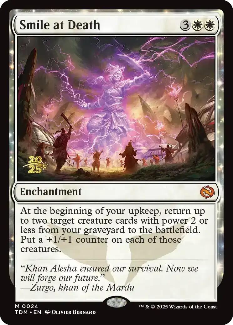 Smile at Death [Tarkir: Dragonstorm Prerelease Cards] | Pegasus Games WI