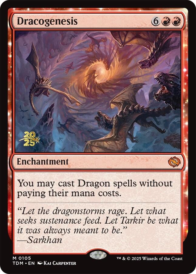 Dracogenesis [Tarkir: Dragonstorm Prerelease Promos] | Pegasus Games WI