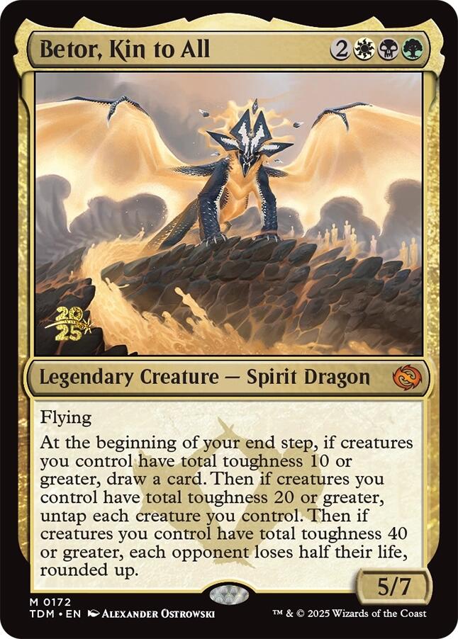 Betor, Kin to All [Tarkir: Dragonstorm Prerelease Promos] | Pegasus Games WI