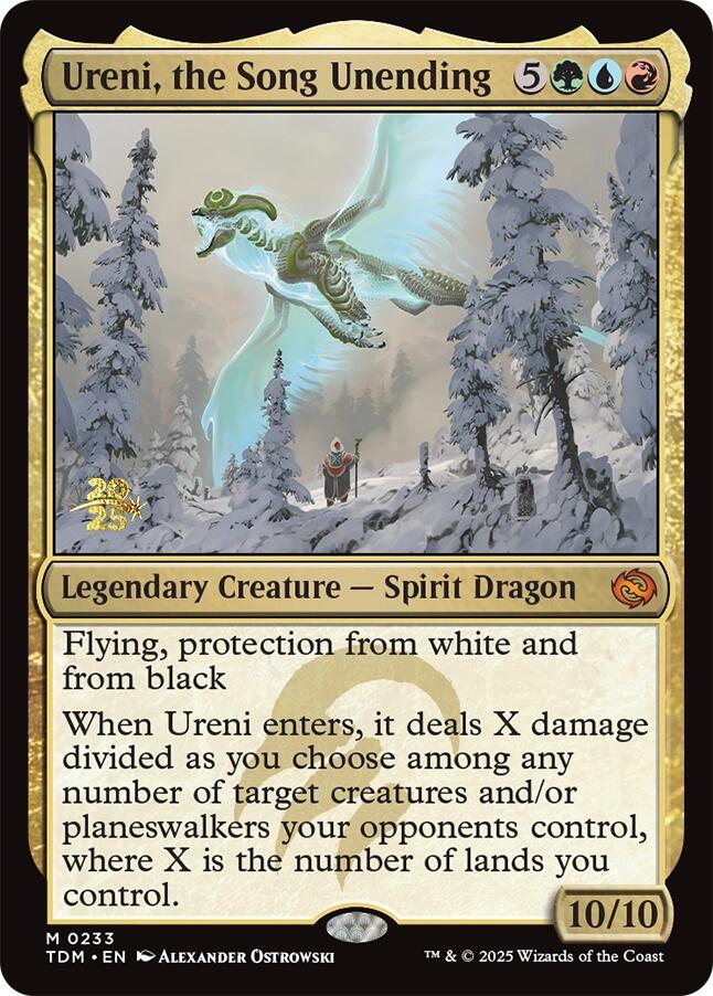 Ureni, the Song Unending [Tarkir: Dragonstorm Prerelease Promos] | Pegasus Games WI