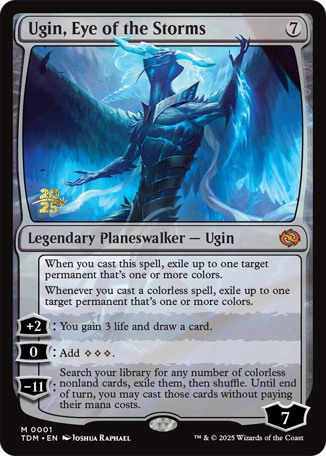 Ugin, Eye of the Storms [Tarkir: Dragonstorm Prerelease Promos] | Pegasus Games WI