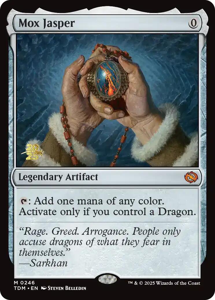Mox Jasper [Tarkir: Dragonstorm Prerelease Cards] | Pegasus Games WI