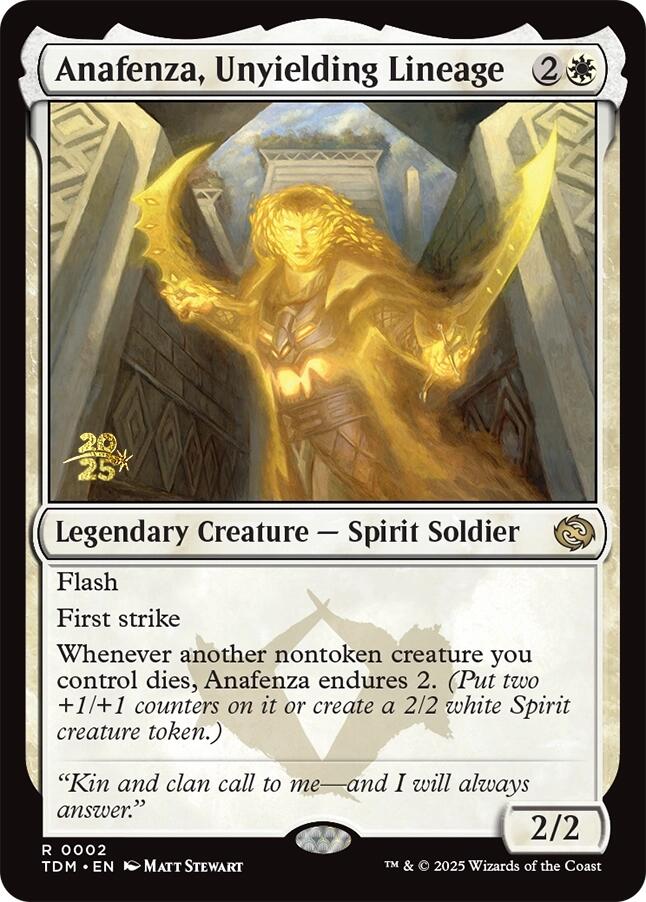 Anafenza, Unyielding Lineage [Tarkir: Dragonstorm Prerelease Promos] | Pegasus Games WI