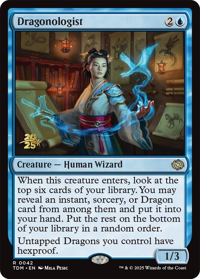 Dragonologist [Tarkir: Dragonstorm Prerelease Promos] | Pegasus Games WI