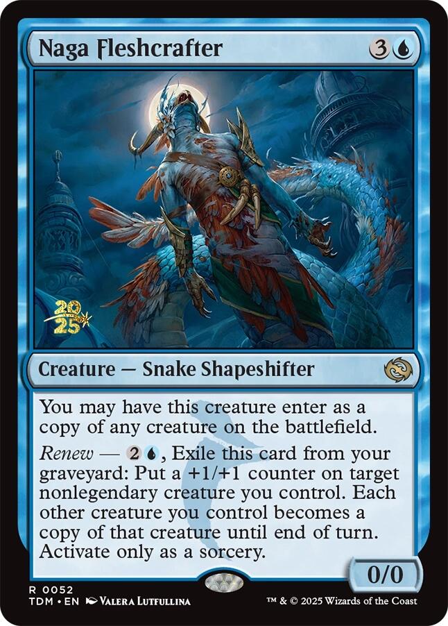 Naga Fleshcrafter [Tarkir: Dragonstorm Prerelease Promos] | Pegasus Games WI