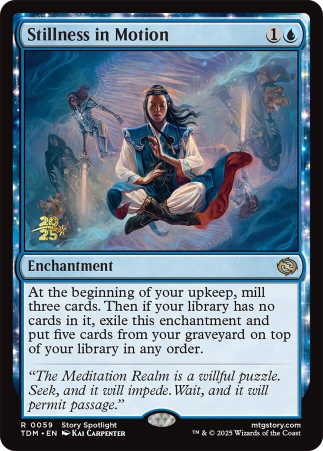 Stillness in Motion [Tarkir: Dragonstorm Prerelease Promos] | Pegasus Games WI