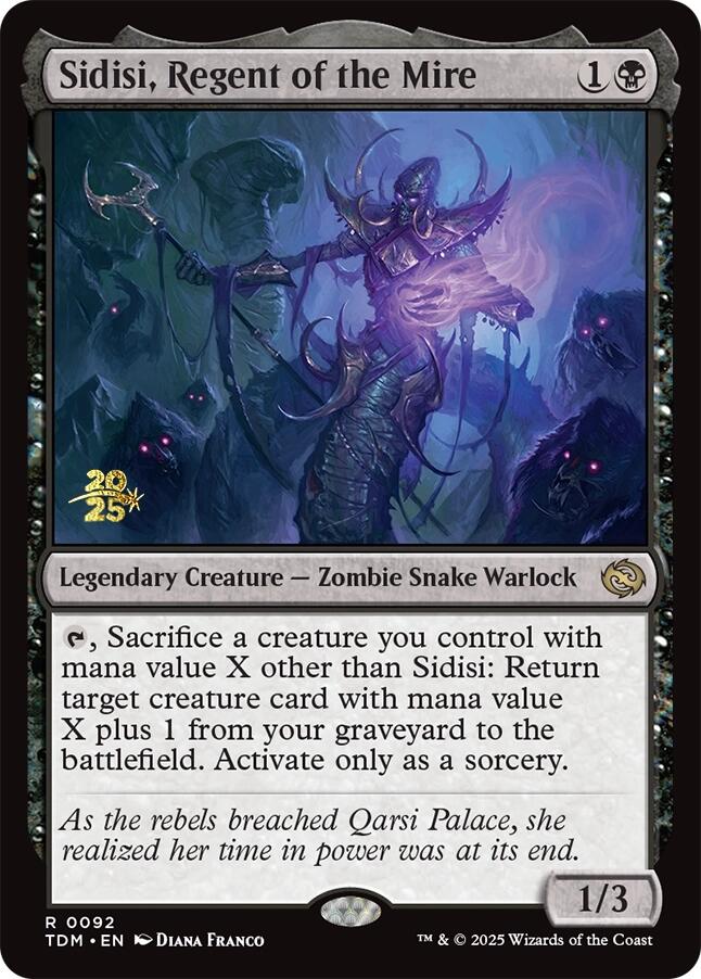 Sidisi, Regent of the Mire [Tarkir: Dragonstorm Prerelease Promos] | Pegasus Games WI