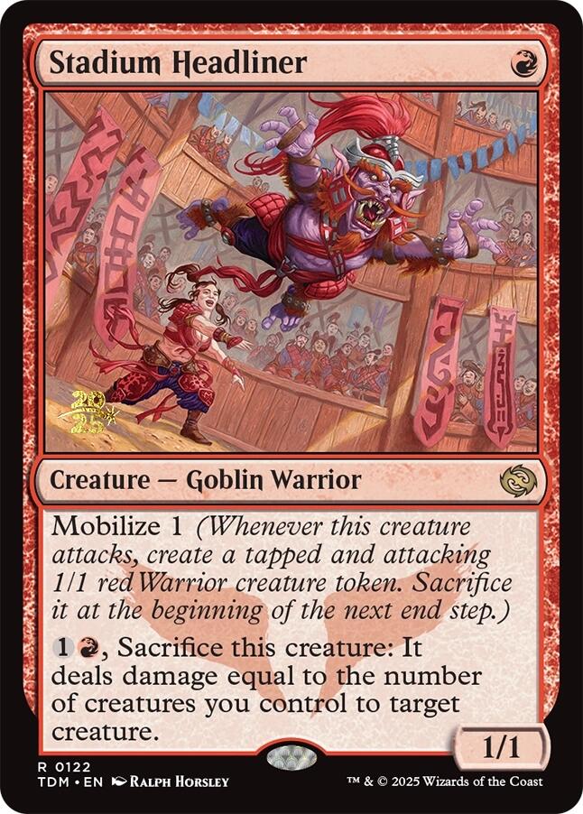 Stadium Headliner [Tarkir: Dragonstorm Prerelease Promos] | Pegasus Games WI