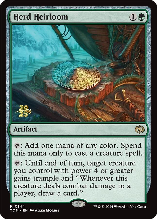 Herd Heirloom [Tarkir: Dragonstorm Prerelease Promos] | Pegasus Games WI