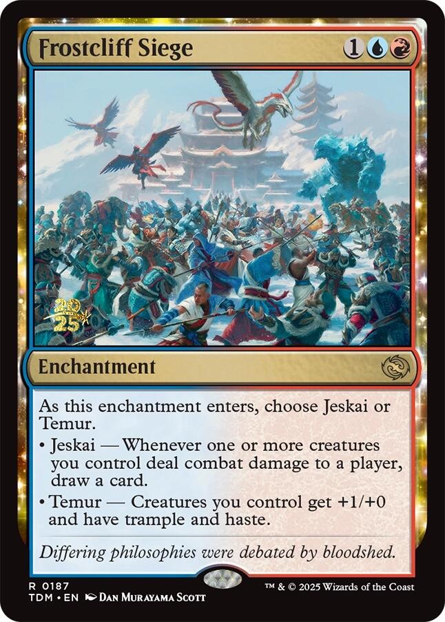 Frostcliff Siege [Tarkir: Dragonstorm Prerelease Promos] | Pegasus Games WI