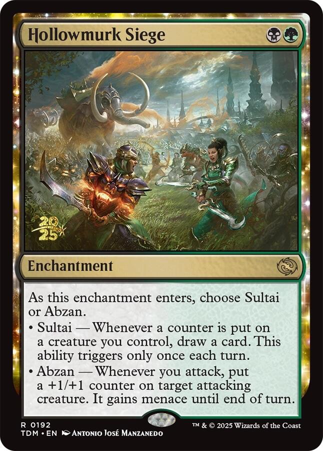 Hollowmurk Siege [Tarkir: Dragonstorm Prerelease Promos] | Pegasus Games WI
