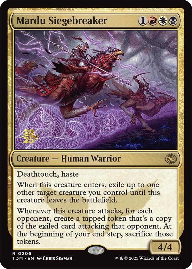Mardu Siegebreaker [Tarkir: Dragonstorm Prerelease Promos] | Pegasus Games WI