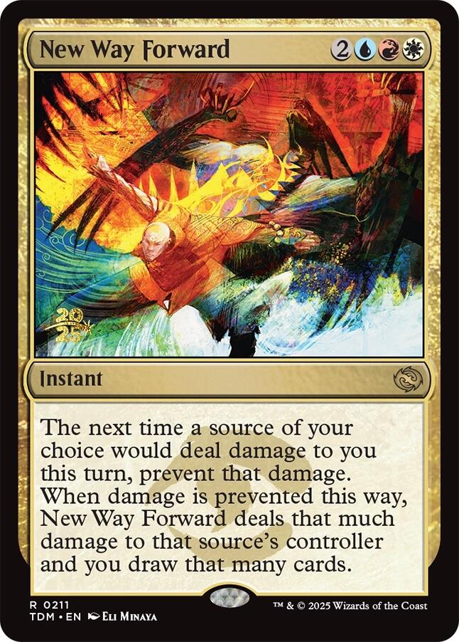 New Way Forward [Tarkir: Dragonstorm Prerelease Cards] | Pegasus Games WI