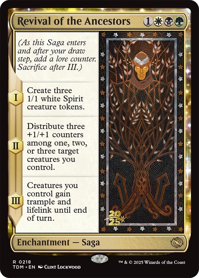 Revival of the Ancestors [Tarkir: Dragonstorm Prerelease Promos] | Pegasus Games WI