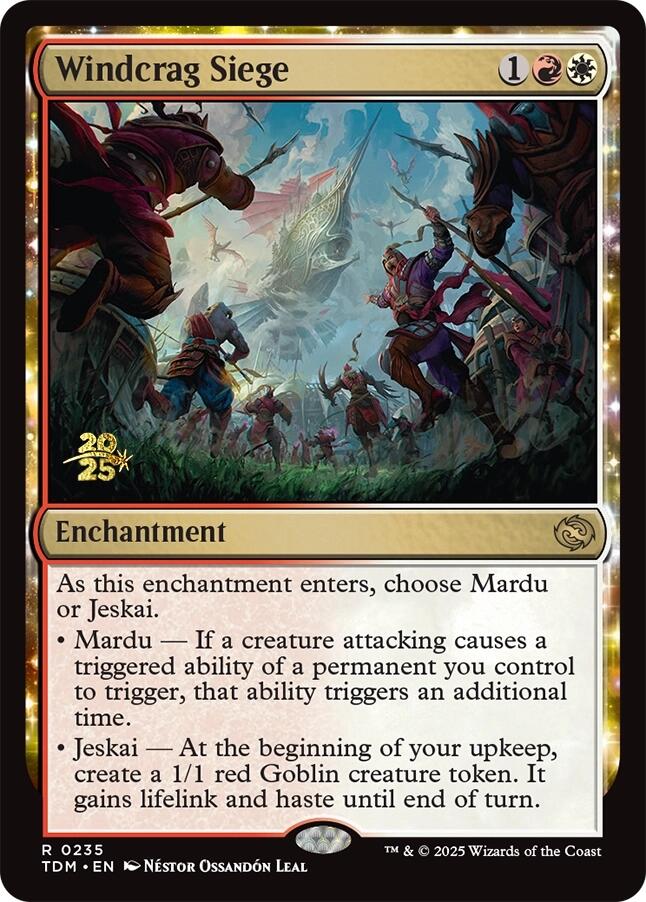 Windcrag Siege [Tarkir: Dragonstorm Prerelease Promos] | Pegasus Games WI