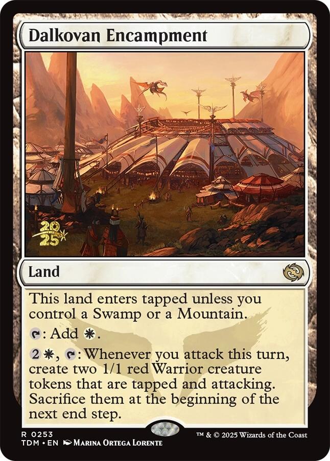 Dalkovan Encampment [Tarkir: Dragonstorm Prerelease Promos] | Pegasus Games WI