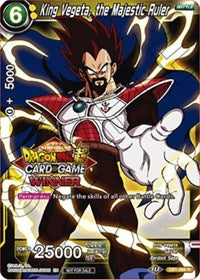 King Vegeta, the Majestic Ruler (Winner Stamped) (DB1-066) [Tournament Promotion Cards] | Pegasus Games WI