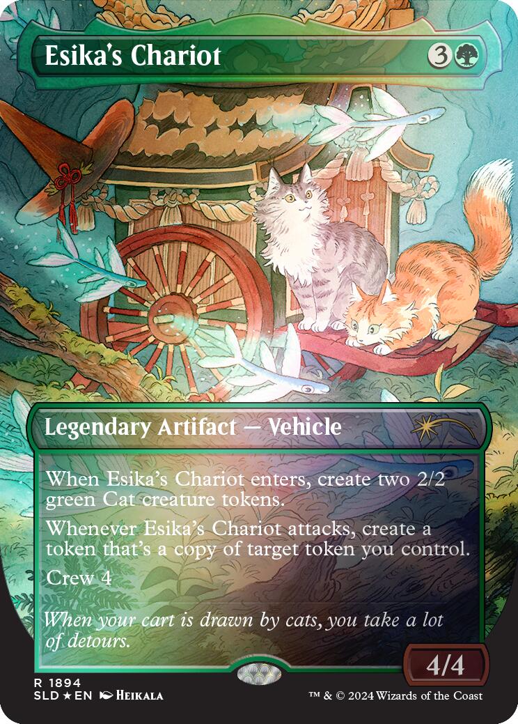 Esika's Chariot (Rainbow Foil) [Secret Lair Drop Series] | Pegasus Games WI
