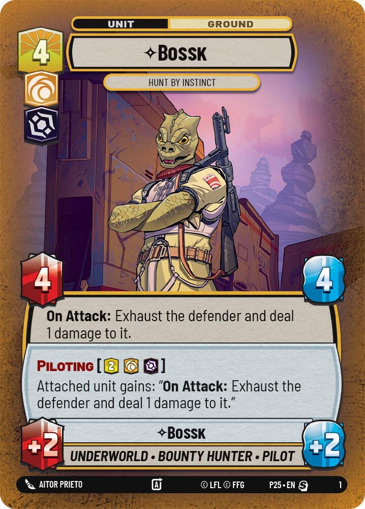 Bossk - Hunt By Instinct (1) (1) [Store Showdown Promos] | Pegasus Games WI