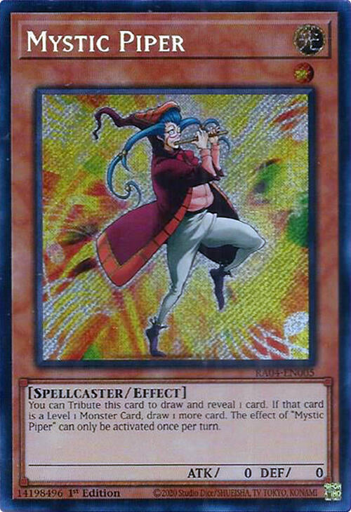 Mystic Piper [RA04-EN005] Secret Rare | Pegasus Games WI