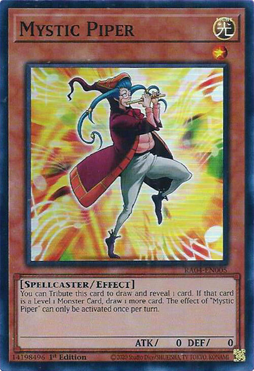 Mystic Piper [RA04-EN005] Super Rare | Pegasus Games WI