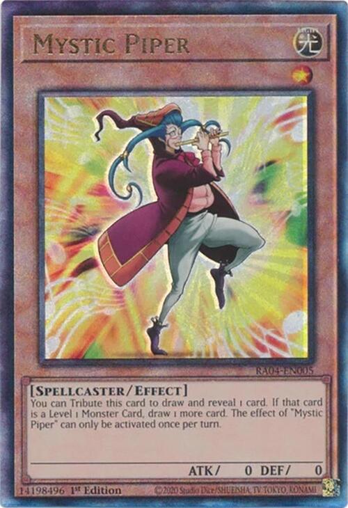 Mystic Piper [RA04-EN005] Prismatic Ultimate Rare | Pegasus Games WI