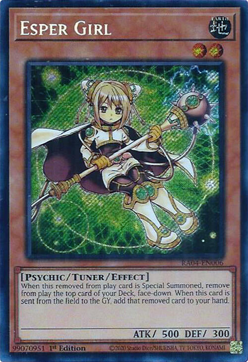 Esper Girl [RA04-EN006] Secret Rare | Pegasus Games WI