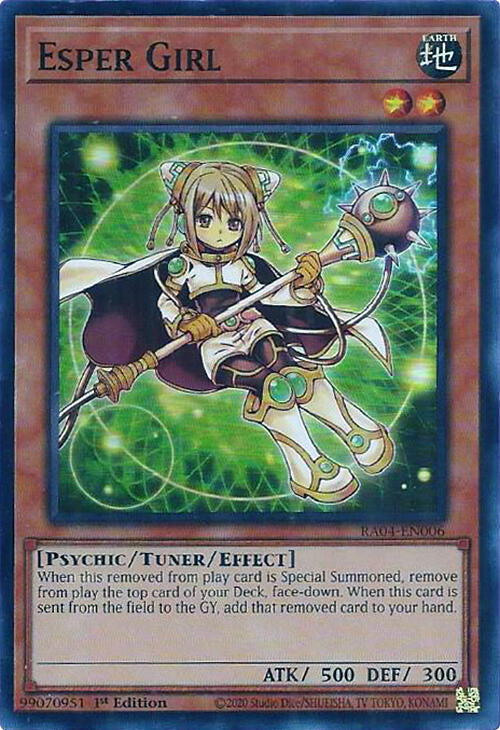 Esper Girl [RA04-EN006] Super Rare | Pegasus Games WI