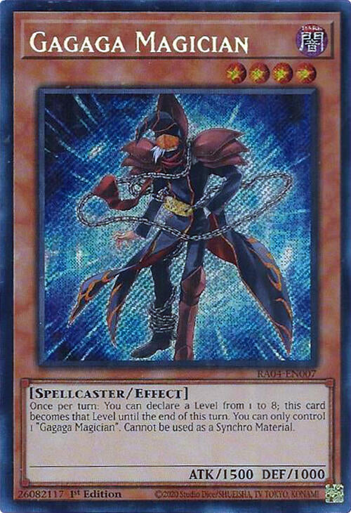 Gagaga Magician [RA04-EN007] Secret Rare | Pegasus Games WI