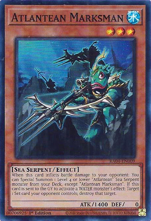 Atlantean Marksman [RA04-EN009] Super Rare | Pegasus Games WI