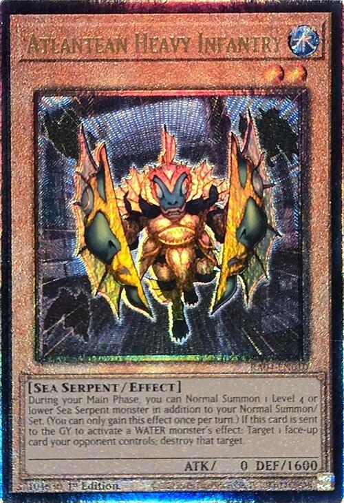 Atlantean Heavy Infantry [RA04-EN010] Prismatic Ultimate Rare | Pegasus Games WI